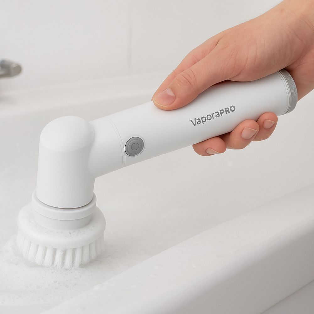VaporaPro ScrubMaster™ – Spazzola Elettrica Multiuso 5 in 1